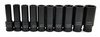Zestaw Nasadek Udarowych 1/2'' 10-24mm 10 el– Klucze Nasadowe Profesjonalne