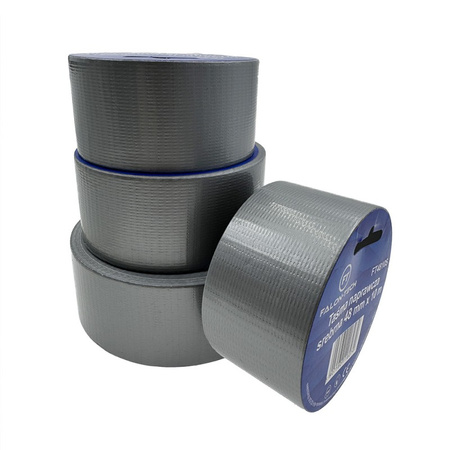 TAŚMA NAPRAWCZA SREBRNA ZBROJONA 48mm x 50m WYTRZYMAŁA DUCT TAPE SILVER