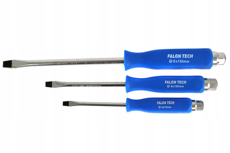 ZESTAW WKRĘTAKI ŚRUBOKRĘT PŁASKI KRZYŻAK PH 6el