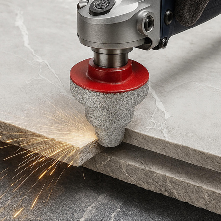 FREZ STOŻKOWY OTWORNICA DIAMENT STOŻEK SZLIFOWANIA GRESU M14 20 35 50 MM