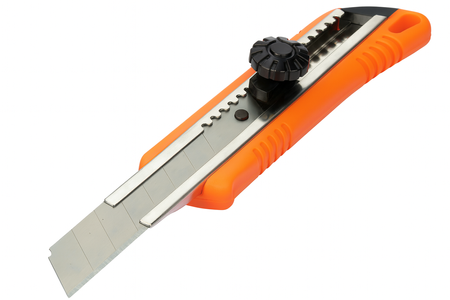 NÓŻ METALOWY UNIWERSALNY 18 MM DO TAPET WYKŁADZIN SOLIDNA BLOKADA OSTRZA