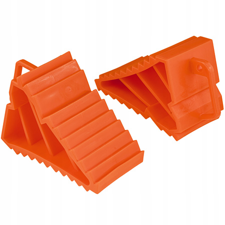 KLINY POD KOŁO KOŁA SAMOCHODOWE BLOKADA PRZYCZEPY AUTA ZABEZPIECZAJĄCY 2SZT