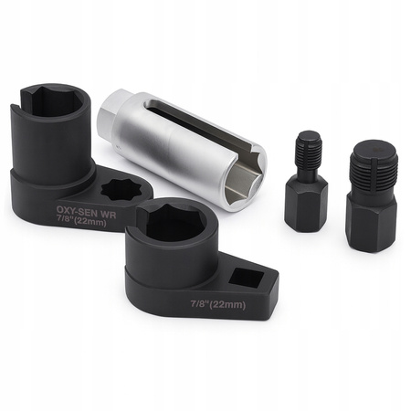 ZESTAW NASADEK DO SOND LAMBDA I WTRYSKIWACZY 22 mm KLUCZE DO SONDY ZESTAW