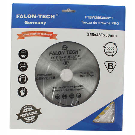 TARCZA DO CIĘCIA DREWNA WIDIA 255 / 30 T48 PRO