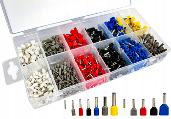 Zestaw końcówek tulejkowych tulejek 0,5-2,5mm x775