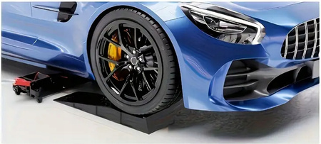 NAJAZDY SAMOCHODOWE WARSZTATOWE RAMPY PLATFORMY NISKOPROFILOWE 5T KOMPLET