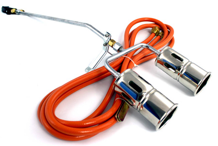 PALNIK DO PAPY GAZOWY 2 DYSZE TURBO 100cm OPALANIA