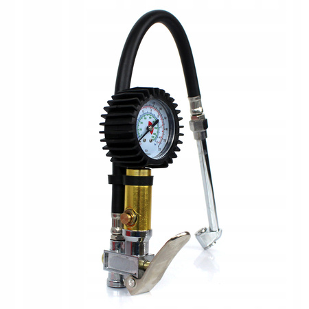 PISTOLET DO POMPOWANIA KÓŁ Z MANOMETREM TIR TG8