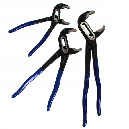 SZCZYPCE NASTAWNE DO RUR 3 szt. 175/240/300 mm