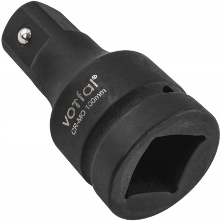 PRZEDŁUŻKA UDAROWA DO NASADEK 1" 100 MM UDAR KLUCZY NASADKA ADAPTER CR-MO