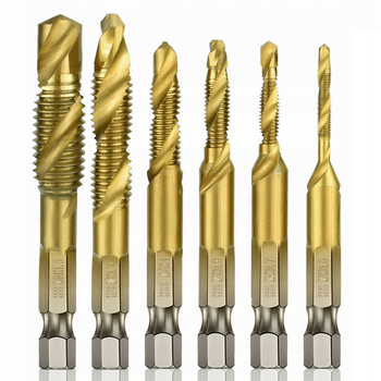 WIERTŁA GWINTUJĄCE HSS M3 - M10 GWINTOWNIKI