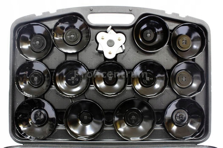 ZESTAW KLUCZE DO FILTRA OLEJU 30 EL + PAZURKOWY