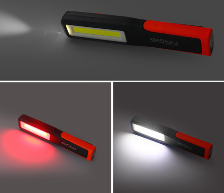 Latarka warsztatowa Lampka LED USB-C Akumulator Magnes Haczyk