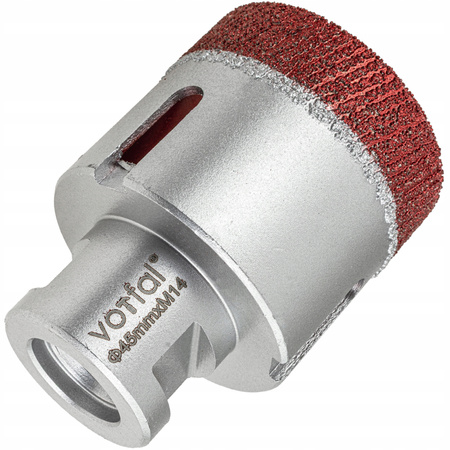 OTWORNICA WIERTŁO DIAMENTOWE KORONKA 45 MM M14 DO GRESU PŁYTEK CERAMIKI PRO