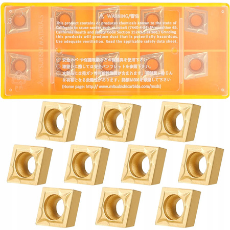 ZESTAW NOŻY TOKARKISCH SKŁADANYCH NÓŻ TOKARSKI TOKARSKIE 12x12mm 18el