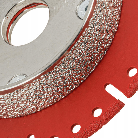 TARCZA TNĄCA DIAMENTOWA DO CIĘCIA I FAZOWANIA DO RUR PCV PRECYZJA 125 MM