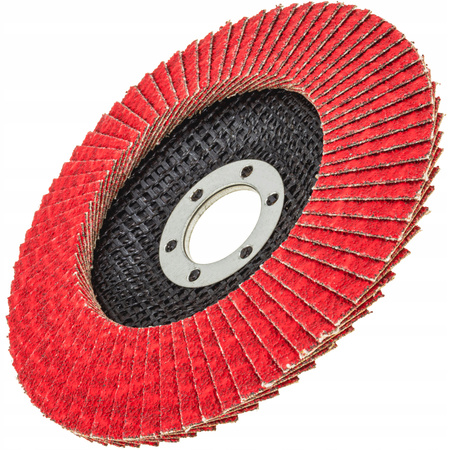 TARCZA LISTKOWA LAMELKA CERAMICZNA DO SZLIFOWANIA DREWNA METALU 125 mm C60