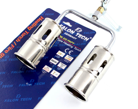 PALNIK DO PAPY GAZOWY 2 DYSZE TURBO 100cm OPALANIA