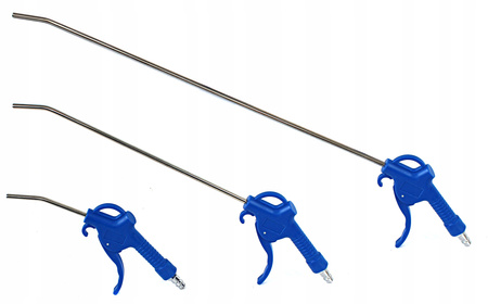 PISTOLETY DO PRZEDMUCHIWANIA 3szt 100 /300 /500 mm