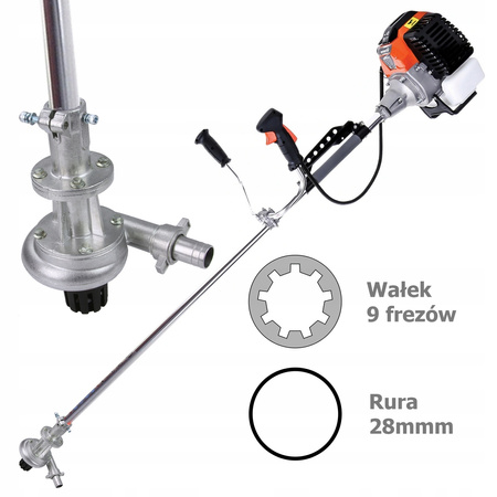 POMPA DO WODY NAKŁADKA 28MM 9T / PRZYSTAWKA