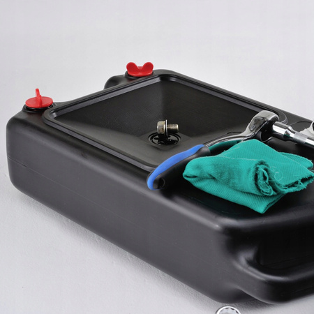 KANISTER POJEMNIK DO ZLEWANIA SPUSZCZANIA OLEJU 8L