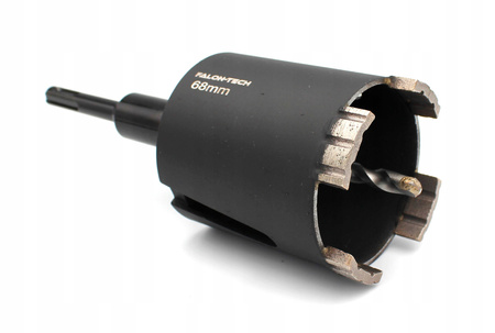 OTWORNICA FREZ DO BETONU DIAMENTOWA SEGMENT 68mm*4