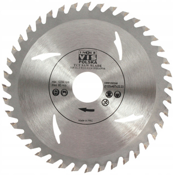 TARCZA PIŁA DO DREWNA WIDIA I-C 125/22,2 T40