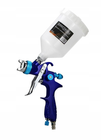 PISTOLET LAKIERNICZY DO MALOWANIA WYMIENNE DYSZE HVLP ZBIORNIK 600ml