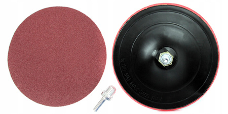 DYSK ELASTYCZNY Z RZEPEM 180 SZLIFIERKĘ WIERTARKĘ