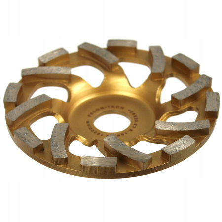 TARCZA DIAMENTOWA GARNKOWA FREZ DO SZLIFOWANIA BETONU 125 GOLD