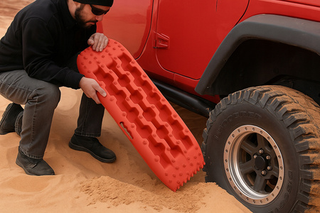 TRAPY ASEKURACYJNE ŚNIEGOWE PIASKOWE BŁOTNE HOALTE 10T OFF-ROAD 4X4 NAJAZDY