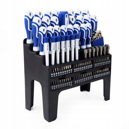 ZESTAW ŚRUBOKRĘTÓW 100el STOJAK WKRĘTAK SL PH TORX