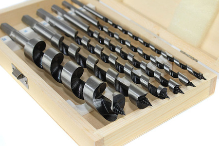 WIERTŁA DO DREWNA 230MM ZESTAW WIERTEŁ 6-25 mm BOX