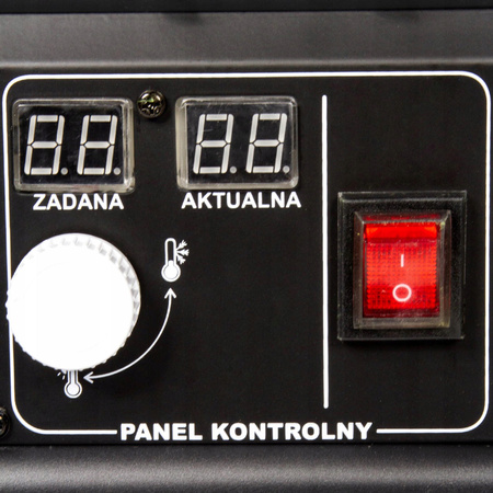 NAGRZEWNICA OLEJOWA 30 KW SPALINOWA DMUCHAWA + TERMOSTAT LCD GRZEJNIK PIEC