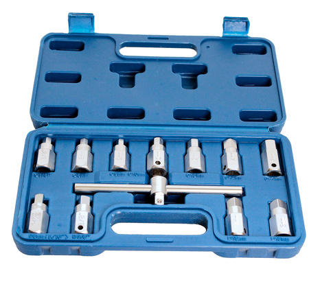 ZESTAW NASADEK DO KORKÓW SPUSTU OLEJU 12 SZTUK