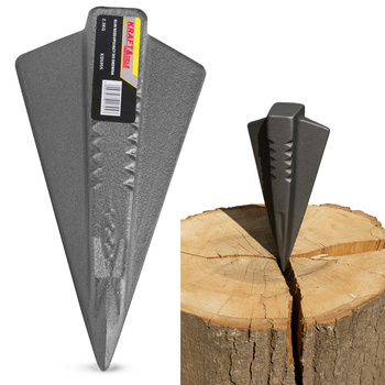 KLIN DO ROZŁUPYWANIA ŁUPANIA DREWNA DRZEWA OPAŁU STALOWY KOŁEK 2,3 KG