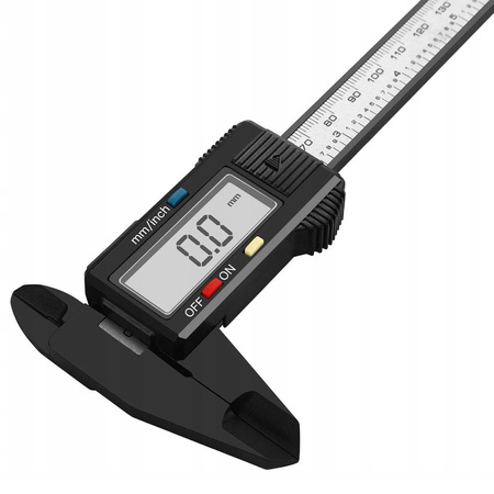 SUWMIARKA ELEKTRONICZNA CYFROWA 150 mm ELEKTRYCZNA LCD + ETUI 2 BATERIE