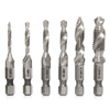 WIERTŁA GWINTUJĄCE HSS M3 - M10 GWINTOWNIKI 6 EL.