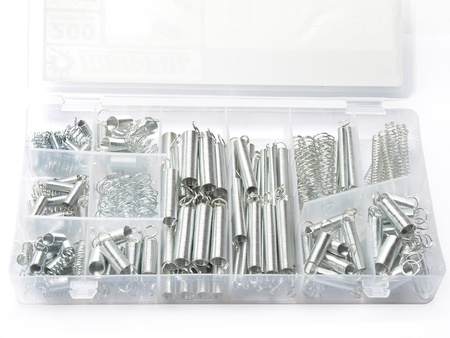 ZESTAW SPRĘŻYNEK SPRĘŻYNKI 200 SZT MIX