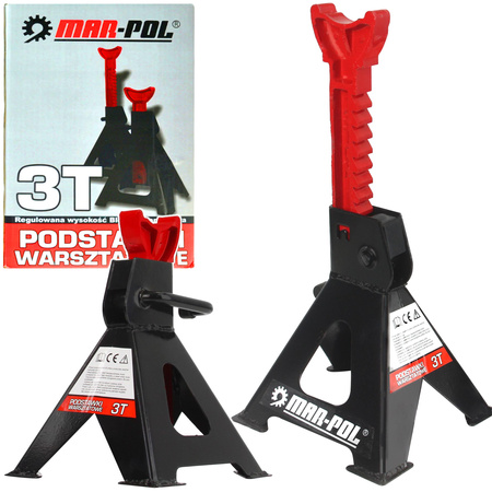 PODSTAWKI PODPORY 3TONY KOBYŁKI 3T POD SAMOCHÓD