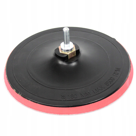 DYSK ELASTYCZNY Z RZEPEM 180 SZLIFIERKĘ WIERTARKĘ