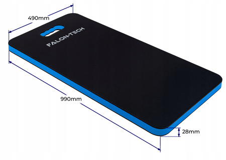 Mata warsztatowa podkładka pod kolana leżanka pianka robocza 990x490x28 mm