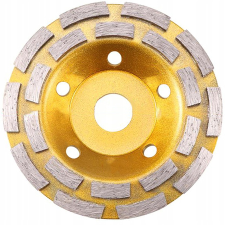 TARCZE DO SZLIFOWANIA BETONU KAMIENIA GARNKOWA FREZ DIAMENTOWY 125MM ZESTAW