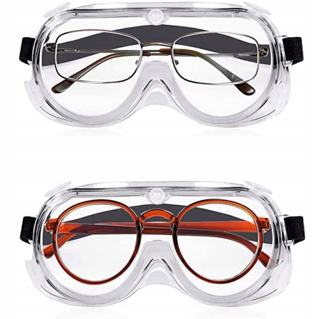 GOGLE OKULARY OCHRONNE BHP ROBOCZE WENTYLACJA
