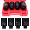 Nasadki udarowe 1/2" 6-kątne 34 36 38 41 mm komplet 4 szt CrMo