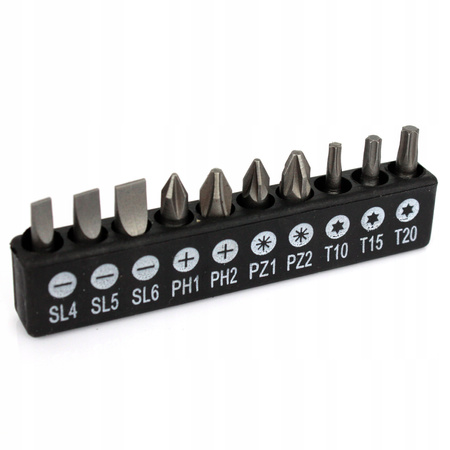 ZESTAW ADAPTERÓW DŁUGICH DO WIERTARKI 1/2 3/8 1/4