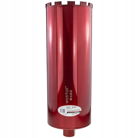 WIERTŁO KORONOWE DIAMENTOWE DO BETONU 162 x 450mm WIERTNICA OTWORNICA