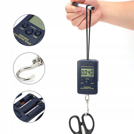 WAGA HAKOWA BAGAŻOWA PODRÓŻNA WĘDKARSKA LCD 50 KG