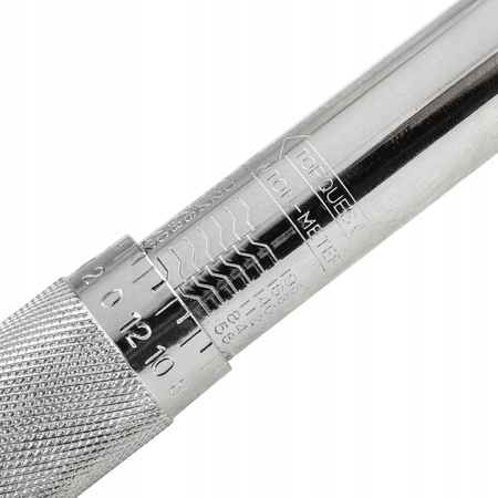 KLUCZ DYNAMOMETRYCZNY 1/2" 42-210 Nm PROFESJONALNY BLOKADA MOMENTU CR-V