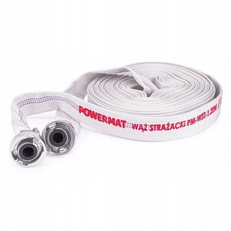S 1" 20M WĄŻ STRAŻACKI DO SZAMBA BRUDNEJ WODY 25 mm